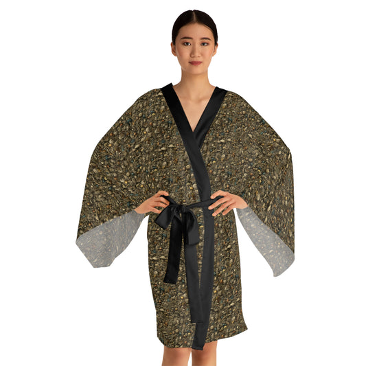 Mythic Underground Robe — Long Sleeve Kimono Inspired by The Road to Agartha