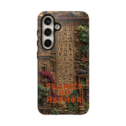 The Flames of Hathor Egyptian Design Phone Case