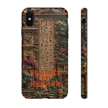 The Flames of Hathor Egyptian Design Phone Case