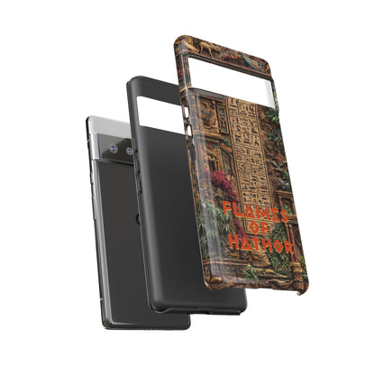 The Flames of Hathor Egyptian Design Phone Case