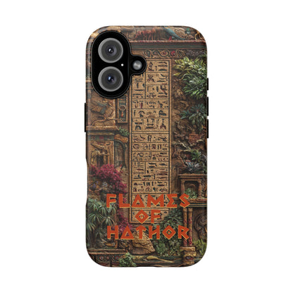 The Flames of Hathor Egyptian Design Phone Case