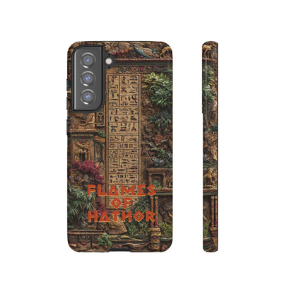 The Flames of Hathor Egyptian Design Phone Case