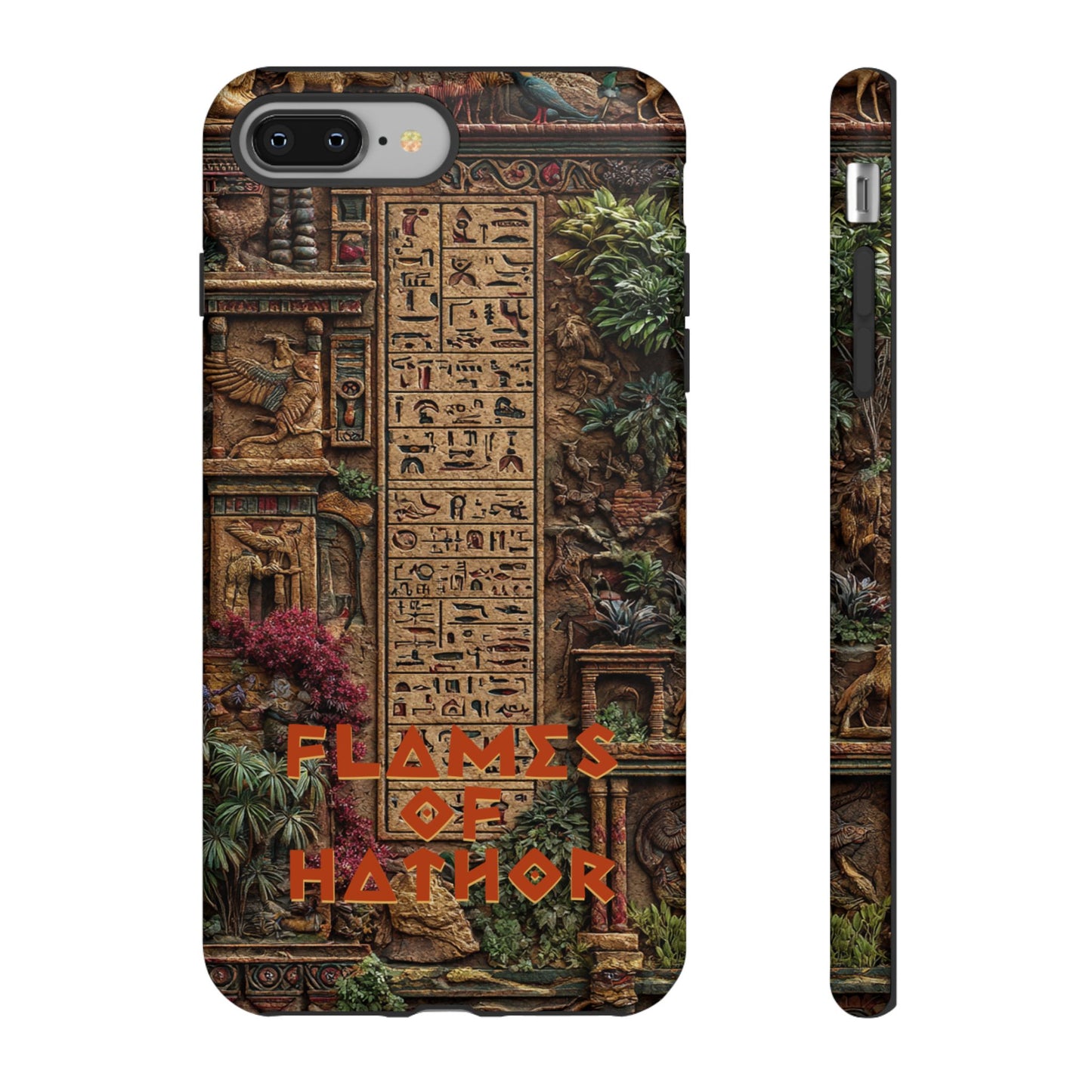 The Flames of Hathor Egyptian Design Phone Case