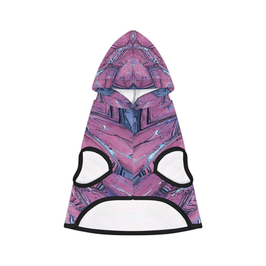 Cosmic Tardigrade Pet Hoodie — Lux Colorful Carapace