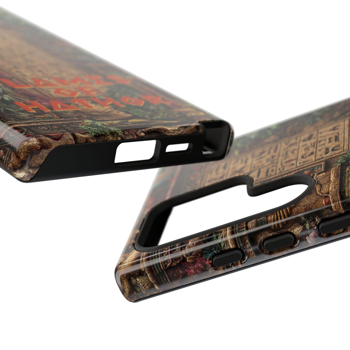 The Flames of Hathor Egyptian Design Phone Case