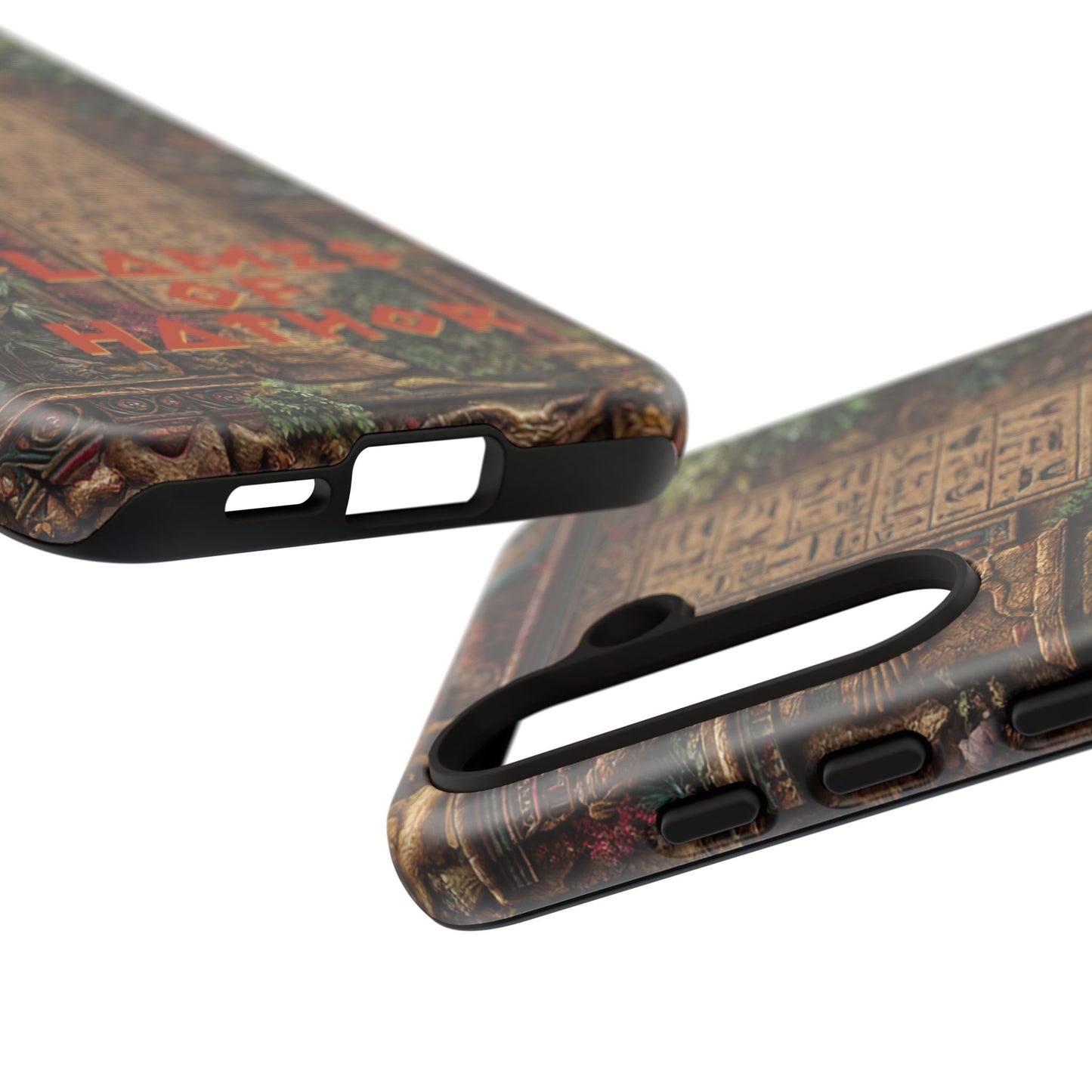 The Flames of Hathor Egyptian Design Phone Case