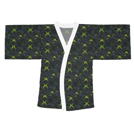 Chronicler-Inspired Kimono Robe — Long Sleeve All-Over Print