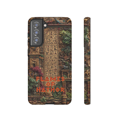 The Flames of Hathor Egyptian Design Phone Case