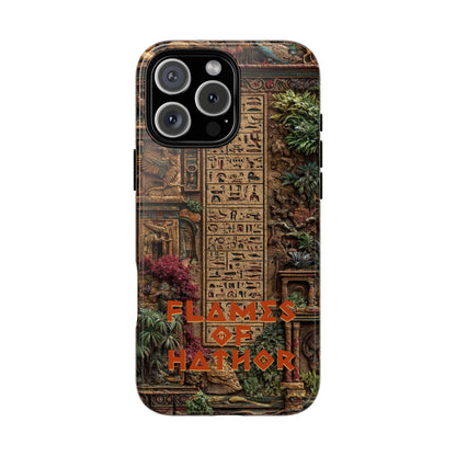 The Flames of Hathor Egyptian Design Phone Case