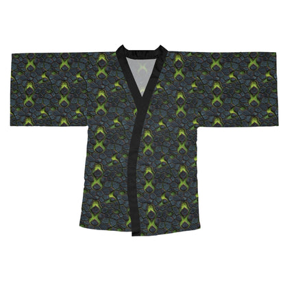 Chronicler-Inspired Kimono Robe — Long Sleeve All-Over Print