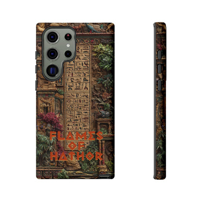 The Flames of Hathor Egyptian Design Phone Case