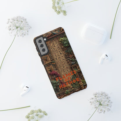 The Flames of Hathor Egyptian Design Phone Case