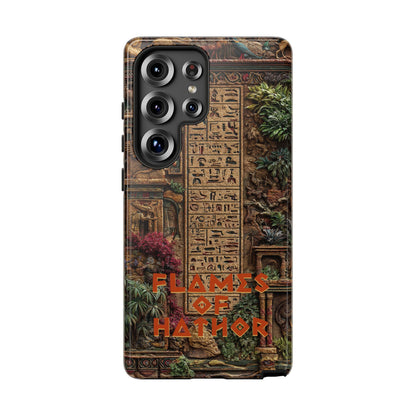 The Flames of Hathor Egyptian Design Phone Case