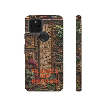 The Flames of Hathor Egyptian Design Phone Case