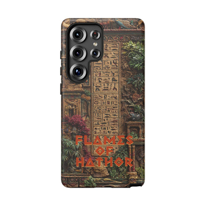 The Flames of Hathor Egyptian Design Phone Case