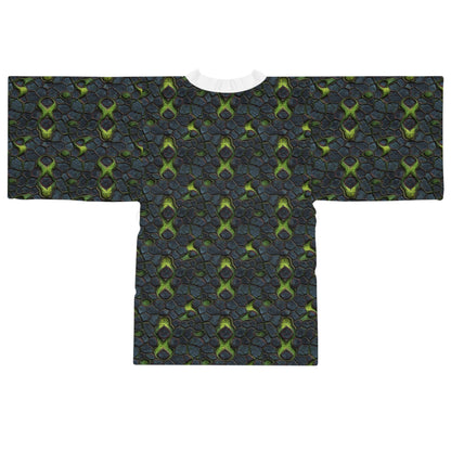 Chronicler-Inspired Kimono Robe — Long Sleeve All-Over Print