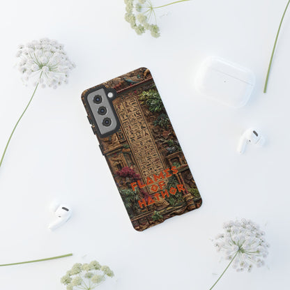 The Flames of Hathor Egyptian Design Phone Case