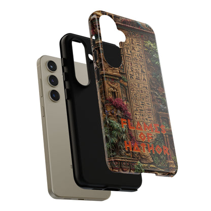The Flames of Hathor Egyptian Design Phone Case