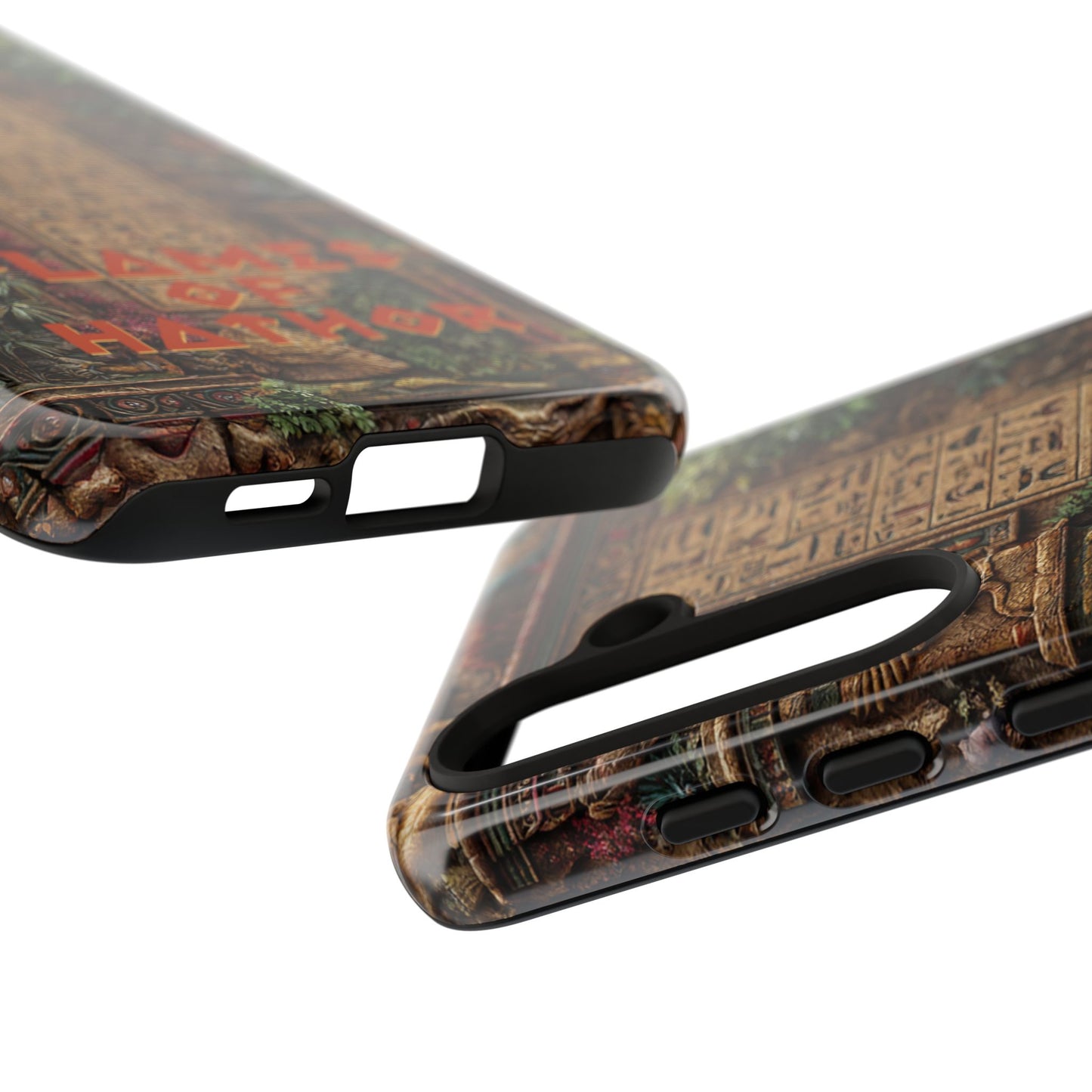The Flames of Hathor Egyptian Design Phone Case