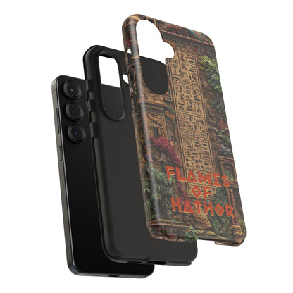 The Flames of Hathor Egyptian Design Phone Case