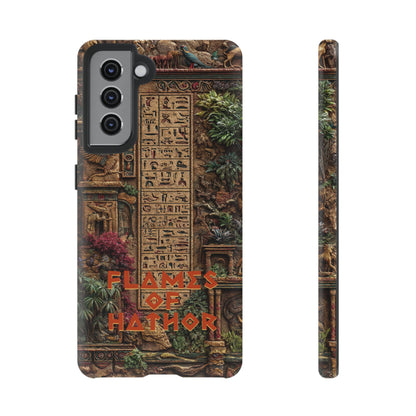 The Flames of Hathor Egyptian Design Phone Case