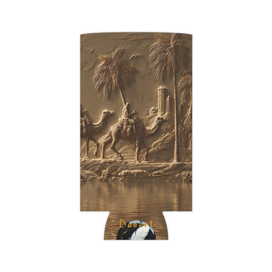 Desert of Secrets Camel Caravan Can Cooler