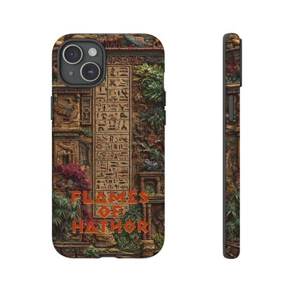 The Flames of Hathor Egyptian Design Phone Case