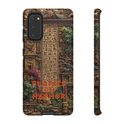 The Flames of Hathor Egyptian Design Phone Case