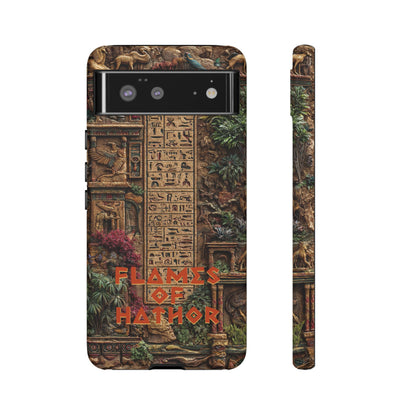 The Flames of Hathor Egyptian Design Phone Case