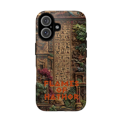 The Flames of Hathor Egyptian Design Phone Case