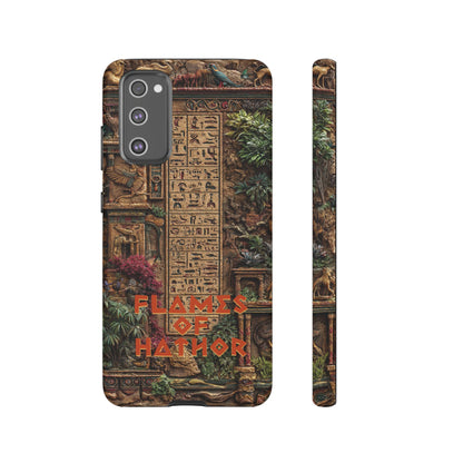 The Flames of Hathor Egyptian Design Phone Case