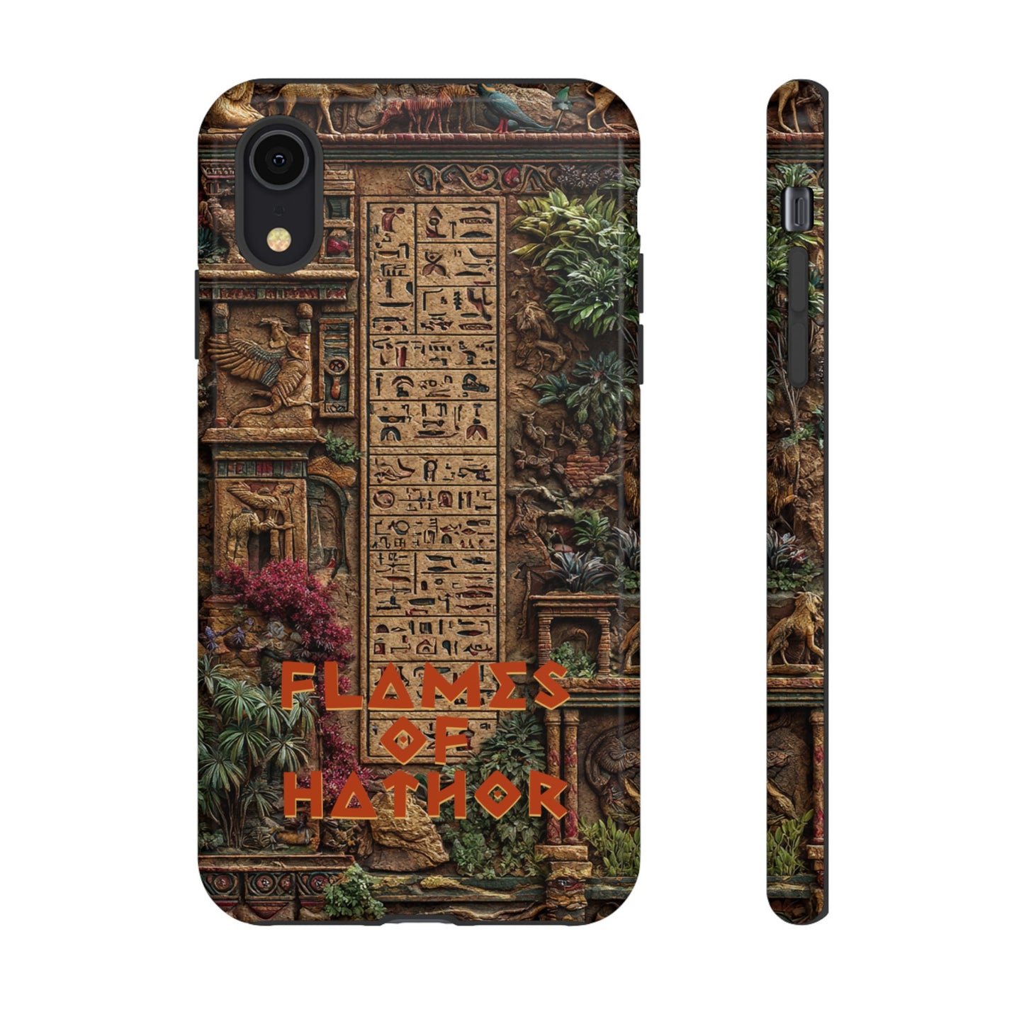 The Flames of Hathor Egyptian Design Phone Case