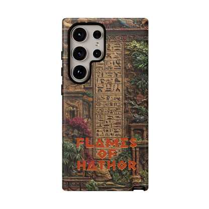 The Flames of Hathor Egyptian Design Phone Case