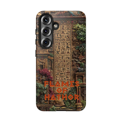 The Flames of Hathor Egyptian Design Phone Case